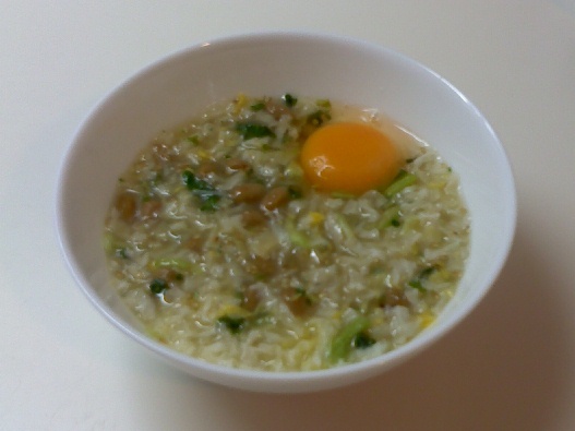 納豆雑炊